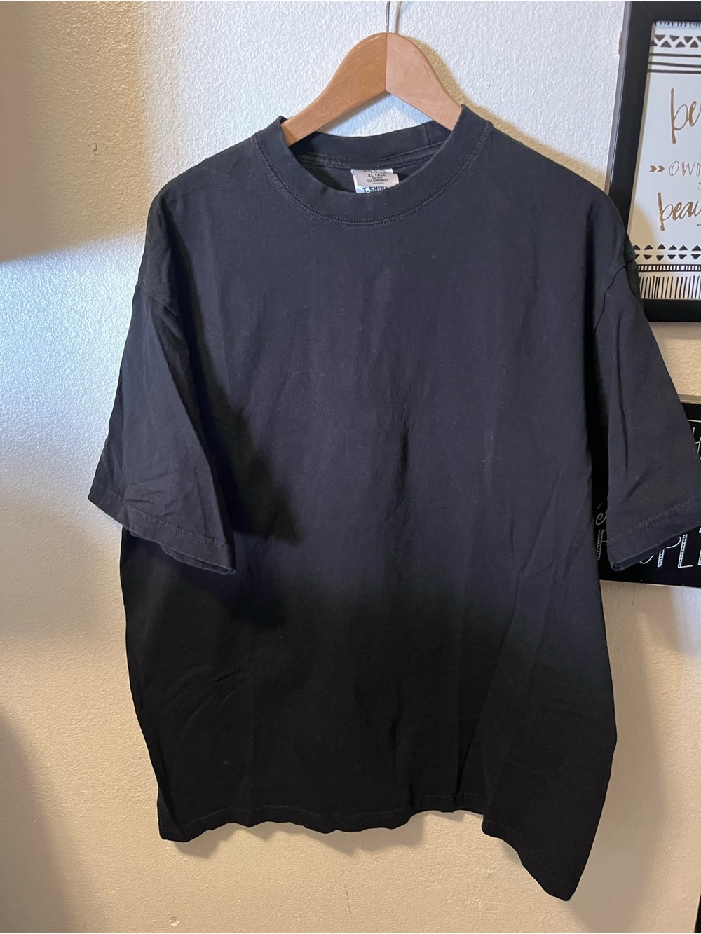 Classic Black Short Sleeve Tee - Unbranded